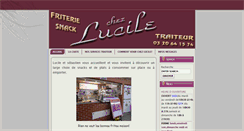 Desktop Screenshot of chez-lucile.com